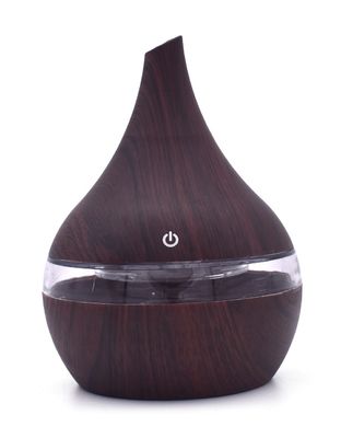 Installation Tabletop 300ml Popular Wood Mini Air Humidifier for Car Desktop Home