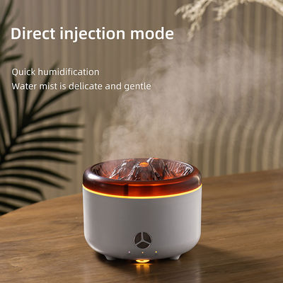 2023 Flame Volcano Air Humidifier Aroma Diffuser Christmas Promotion with Remote Control