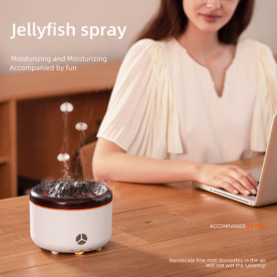 2023 Flame Volcano Air Humidifier Aroma Diffuser Christmas Promotion with Remote Control