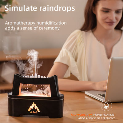 2023 Winter Christmas Promotion Raindrop Essential Oil Ultrasonic Aroma Diffuser Humidifier
