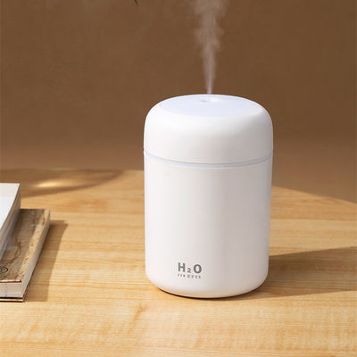 Tabletop/Portable H2O USB Humidifier with LED Mood Light and Low Noise 36db Operation