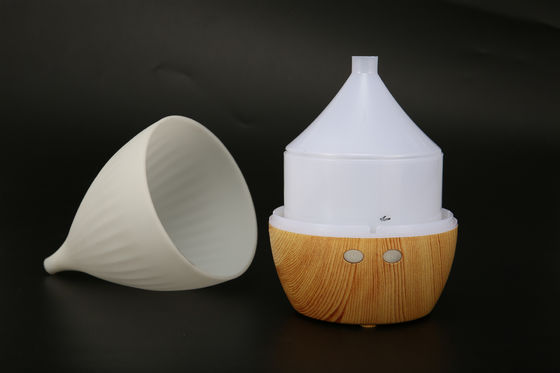 Ultrasonic Humidifier 2022 Desktop 5V Portable USB Wood Grain Essential Oil Diffuser 160ml with LED Light