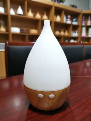 Ultrasonic Humidifier 2022 Desktop 5V Portable USB Wood Grain Essential Oil Diffuser 160ml with LED Light
