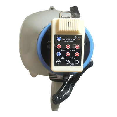 Speaker Set Type 80W Waterproof Multifunction Handheld Siren Megaphone with Microphone USB
