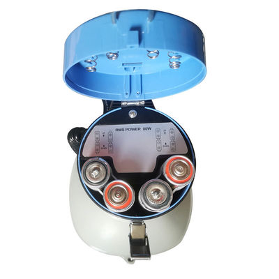 NO Support APP 80W Portable Plastic High Sound Bullhorn Speaker Megaphone with USB