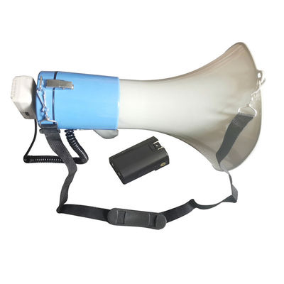 NO Support APP 80W Portable Plastic High Sound Bullhorn Speaker Megaphone with USB