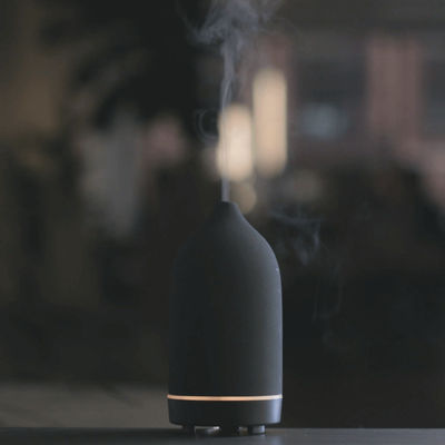 160ml Ultrasonic Ceramic Stone Essential Oil Aroma Diffuser for Advanced Aromatherapy