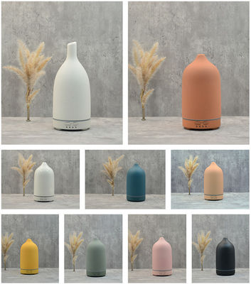 160ml Ultrasonic Ceramic Stone Essential Oil Aroma Diffuser for Advanced Aromatherapy