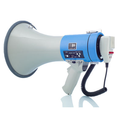 50W Rechargeable Multifunction Handheld Loudspeaker Megaphone with Frequency Range 60Hz-23KHz