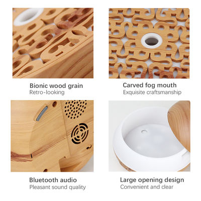 2023 Bluetooth Music Playing High Capacity Electric Aroma Diffuser for Home Fragrance