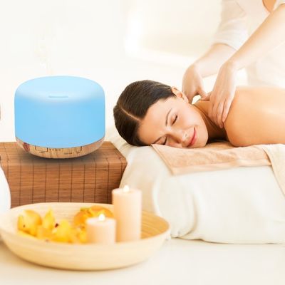 NO App-Controlled 12W 500ml Asakuki Essential Oil Aroma Diffuser with Remote Control