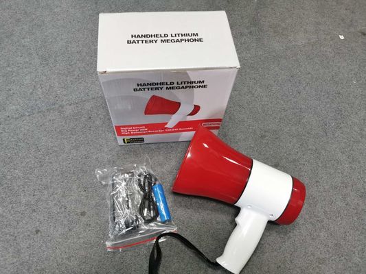 619U BT Portable Bluetooth Wireless Megaphone with USB Support and Built-in Microphone