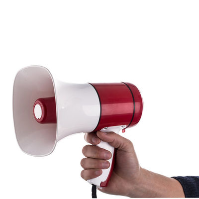 15W Rechargeable Plastic Megaphone with Communication Optical Input and Display Screen NO