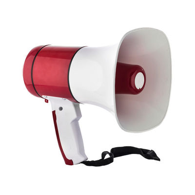 15W Rechargeable Plastic Megaphone with Communication Optical Input and Display Screen NO