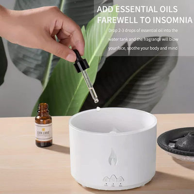 Experience the Difference with 3D Flame Ultrasonic Volcano Humidifier Aroma Diffuser