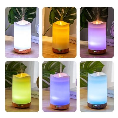 Upgrade Your Aromatherapy Game with 130ml Candle Light Essential Oil Aroma Diffuser