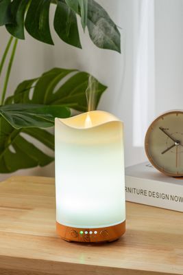 Upgrade Your Aromatherapy Game with 130ml Candle Light Essential Oil Aroma Diffuser