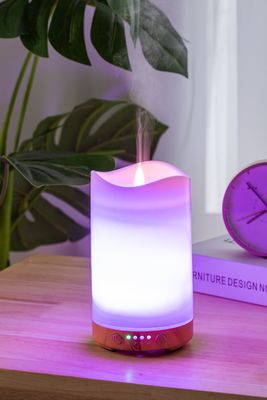 Upgrade Your Aromatherapy Game with 130ml Candle Light Essential Oil Aroma Diffuser