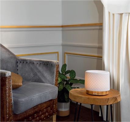 280ml Bamboo and Ceramic Ultrasonic Electronic Diffuser for Natural Aroma Experience