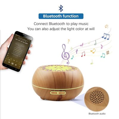 Capacity＞200ml Private Mold Ultrasonic Essential Oil Bluetoooh Aroma Diffuser for Home