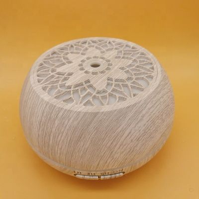 550ml Color Change Wood LED Essential Oil Humidifier Aroma Diffuser 24V Capacity＞200ml