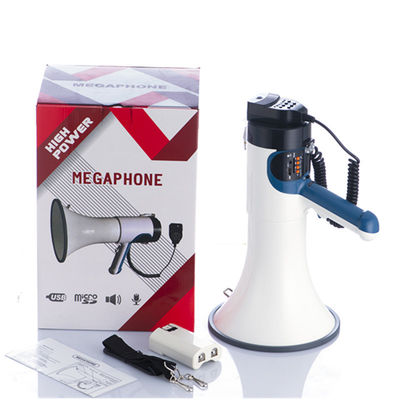 Plastic Cabinet Material Portable Megaphone Battery Active and Long-Lasting