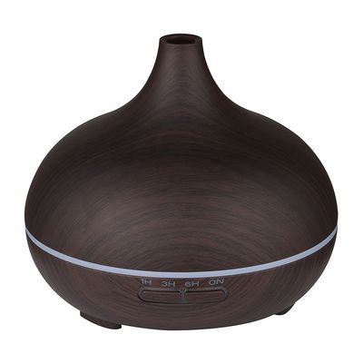 550ml Essential Oil Aromatherapy Diffuser for Home App-Controlled 12W Power Wooden Top