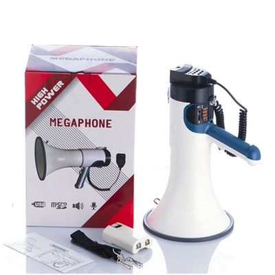 80W Large Power Bullhorn Speaker Handheld Megaphone for Effective Communication Needs