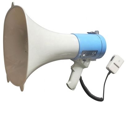 80W High Power Handheld Megaphone Shoulder Strap Battery Operated Portable Lightweight
